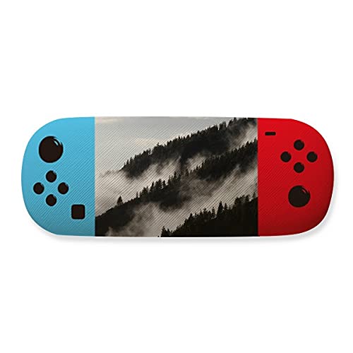 Étui de rangement pour lunettes anti-rayures protège montures motif ciel et nuages