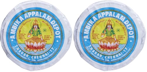 Image of Ambika Appalam No.5, 50 Nos, 3.5-inch Papad 150 gram (Pack of 2)