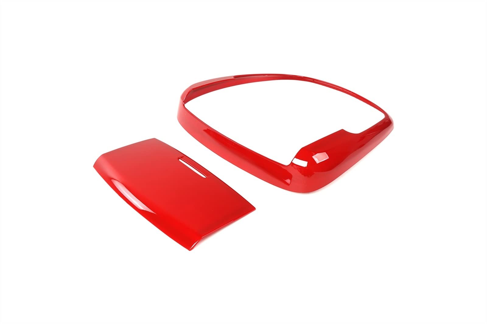 Front Reading Light Lamp Decoration Cover Car Accessories for Durango for Chrysler 300C 2011-2022(Rosso)