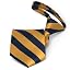 Navy Blue and Gold Bar Striped