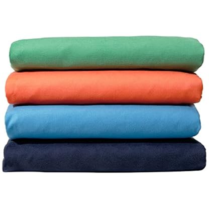 Amazon Basics Mikrofaser Sporthandtuch-Set (1 Badetuch & 1 Handtuch), Grün, 180 x 90 cm (Badetuch ) 80 x 40 cm (Handtuch… – Bild 4