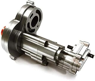 Integy RC Model C27676GUN Complete Alloy Gearbox Housing for Axial 1/10 SCX10 II w/LCG Transfer Case