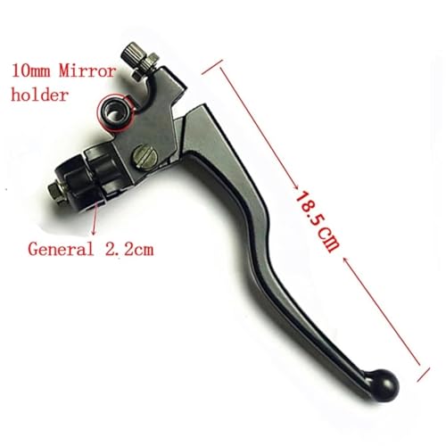Palanca freno y embrague motocicleta 22mm accesorios de manillar para pit dirtbike de aluminio 3
