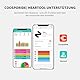 COOSPO H9Z Pulsmesser Brustgurt, Wiederaufladbare Bluetooth 5.0/ ANT+ Herzfrequenzmesser Brustgurt, IP67 Wasserdichter HRM Fitness Tracker Kompatibel mit Polar Wahoo Strava Garmin