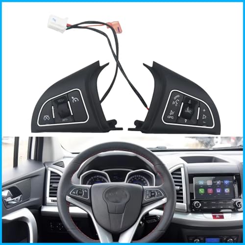 Botón de control de crucero y teléfono compatible con JAC S3 2014 2015 2016 5