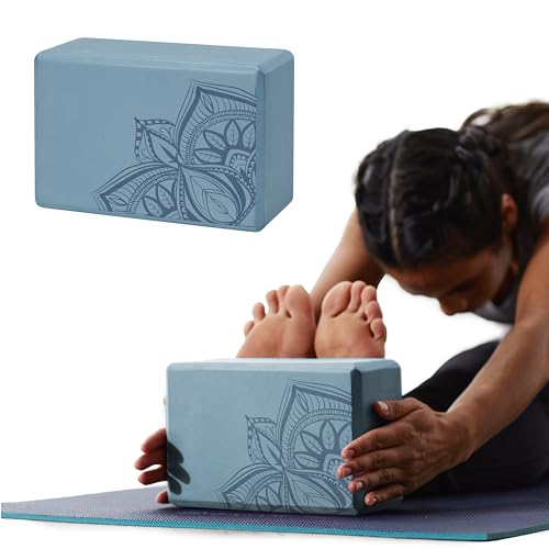 Gaiam Yoga Block - Latex-Free Eva Foam Non‑Slip Surface