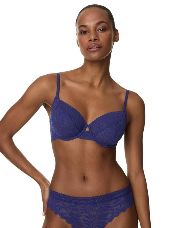 Image of Marks & Spencer Womens Polyamide Flexifit Blend Non Padded Wired Balcony Bra