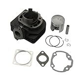 blocco motore vespa 50 special elaborato Realizzato con materiali di prima qualità, questo set di pistone e fasce elastiche garantisce durata e longevità.