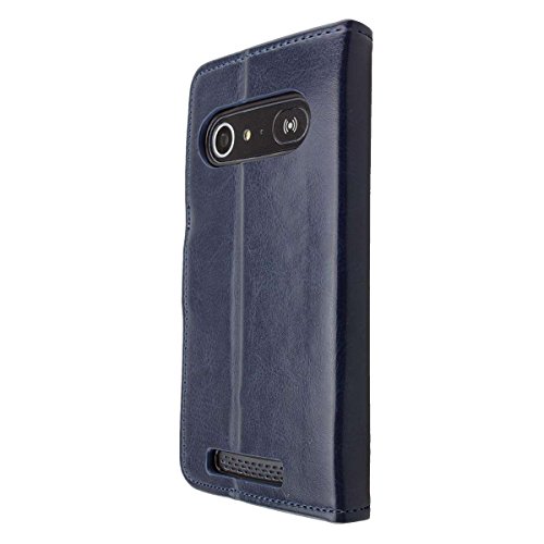 caseroxx Bookstyle-Case for Doro 8040/8042, Cover, faux leather, blue, Card Slots & Magnetic Closure - Image 3