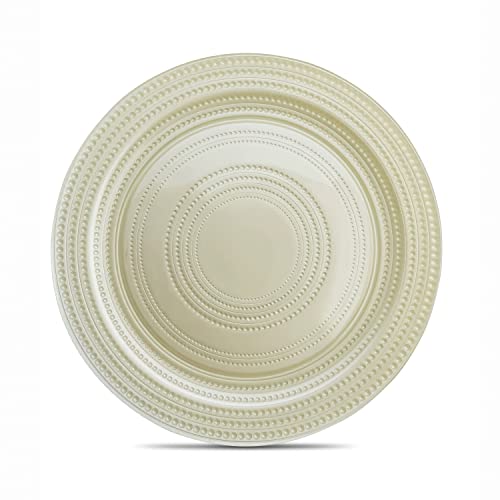 Platos cargadores de vidrio TigerChef, diseño Pearl Dot miniatura 1