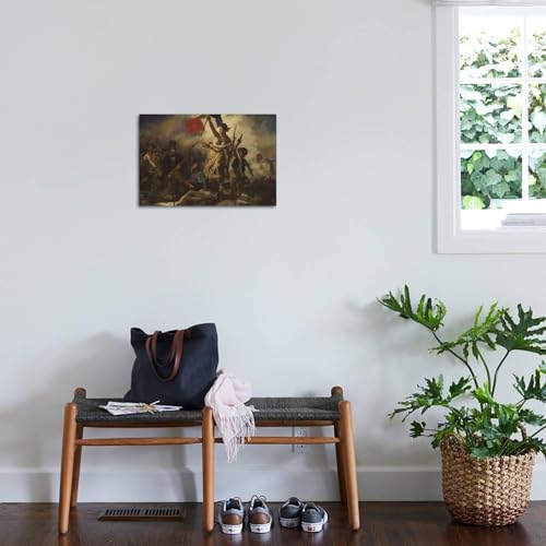 ART.COM Wall Art Print Liberty Leading the People by Eugene Delacroix, 24" x 16" by ART.COM - Used condition - Image 2