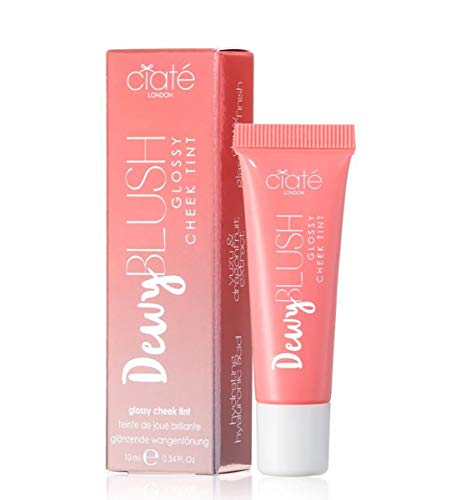 Ciaté London Dewy Blush! Glossy Check Tint Blusher! Gel-Balm Tint Blush Natural Shades With Fruity Scents! Leaving The Skin With An Even And Healthy Flush Of Color! Choose Your Color! (Papaya) #TOP18