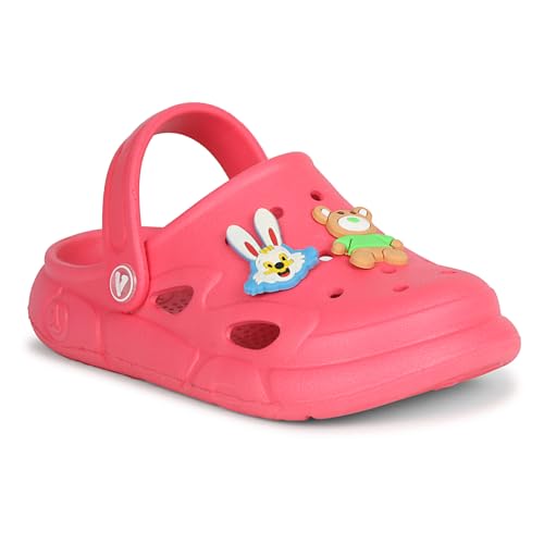 Image of Aqualite Kids Clog Shoes for Boys & Girls /Outdoor Sandals Clogs for Kids, Slingback Clog Shoes, Stylish Clogs for Kids