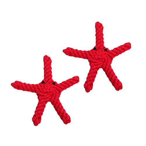 Brinquedo para cães de estimação - 2 peças adoráveis de brinquedo de corda de algodão para animais d