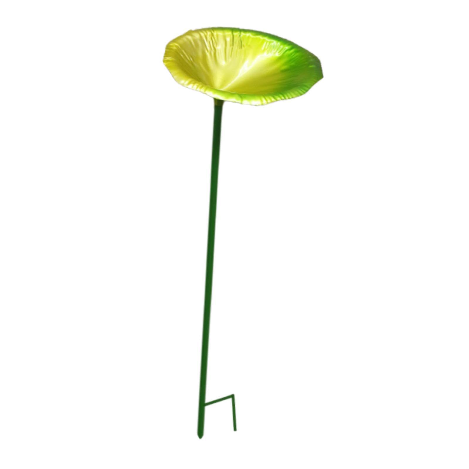 CALANDIS™ Bird Feeder Station Metal Ornament Metal Bee Cup for Outdoor Courtyard Patio Green | Birdbaths | Bird & Wildlife Accessories | Yard, Garden & Outdoor Living-image-16