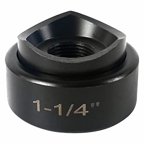 La mejor comparación de Troqueles de golpe para comprar hoy. 42 AMZCNC - Perforadora de conducto y troquel de 1-1/4 pulgadas para conductor hidráulico de golpe de rosca de 3/4 '-16UN (tamaño del orificio del conducto) 1-1/4 pulgadas (tamaño...