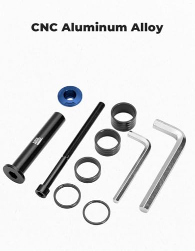 Image of KEMIMOTO Stem Lock for Surron Talaria Headset Spacer with Handlebar Stem Top Cap Base and Extended Nut Compatible with Dirt Bike Light Bee X S X260 E-Ride Pross Talaria Sting XXX X260 X160