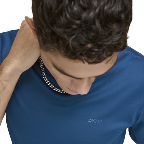 Image of DKNY Men's Short Sleeve Quick Dry 40+ Protection UPF Active Top