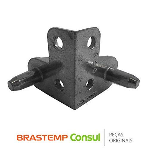 Dobradiça Inferior da Porta 326000180 para Geladeira Consul CRA30, CRA34, CRC24, CRD36, CRD36, CRD39