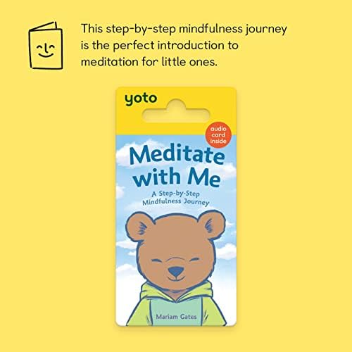 Yoto Meditate with Me by Mariam Gates – Kids Relaxing Audio Card for Use with Yoto Player & Mini Story Box Speaker, Naptime & Bedtime with Sounds, Educational Gift for Children Ages 8+ 2 41AP+RfLM2L. AC