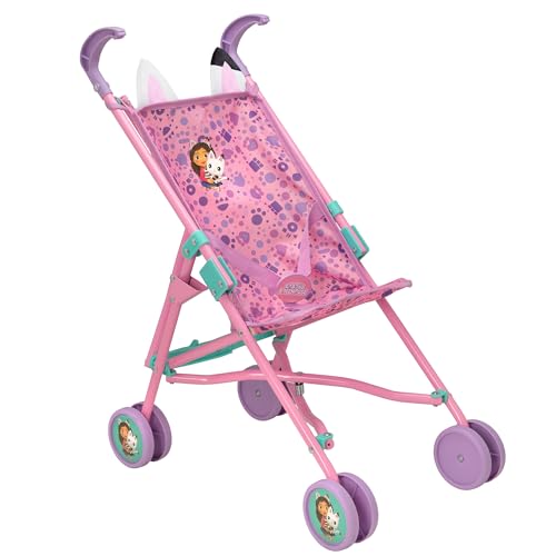 Poussette de poupée Gabby's Dollhouse cadeau idéal enfant 2 ans et plus