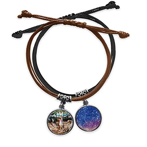 Pulsera de perro guapo para llevar el recuerdo de tu mascota siempre en la mano