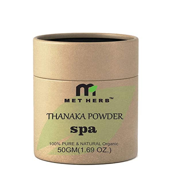 Metherb Thanaka powder 50g for permanent hair removal Eco