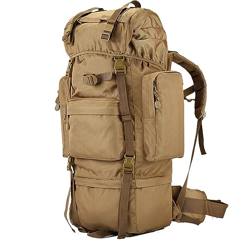 Kabxhueo Mochila Táctica 100L para Montañismo y Senderismo