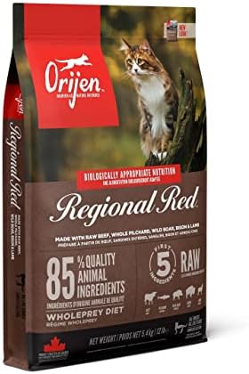Orijen Regional Red Comida para Gatos - 1800 gr
