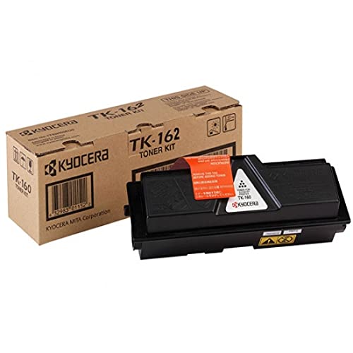 Toner Kyocera Mita TK-162 noir 1T02LY0US0 résout les pannes de texte clair pour 2500 pages
