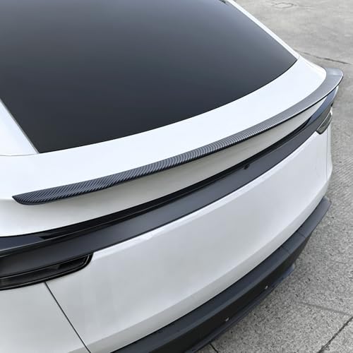Suemoss Spoiler Fit for Tesla Model Y Juniper 2025 2026, Rear Spoiler Wing ABS OEM Rear Trunk Lip Sporty Appearance Model Y Accessories, Matte Carbon Fiber by Suemoss - Used condition - Image 7