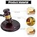 Custom Wooden Gavel and Block Personalized Gavel and Optional Round Block for Lawyer Judge Auction Sale Meetings Student