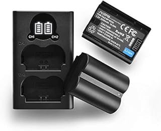 JYJZPB NP-W235 Rechargeable Li-Ion Battery for Fujifilm XT4, 2-Pack Camera Batteries with Battery Charger for Fujifilm X-T4 Camera and VG-XT4 Vertical Battery Grip