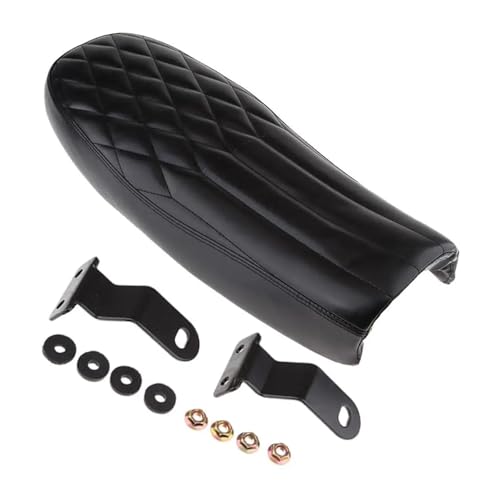 Asiento plano de motocicleta 630mm que soluciona la falta de espacio doble