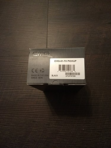 Emg 81-7X 7-String Active Guitar Pickup Black #TOP28