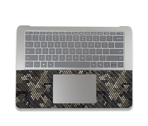 Image of MightySkins Carbon Fiber Skin Compatible with Microsoft Surface Laptop Studio 2 (2023) Full Wrap Kit - Camo Dots | Protective, Durable Textured Carbon Fiber Finish | Easy to Apply | Made in The USA