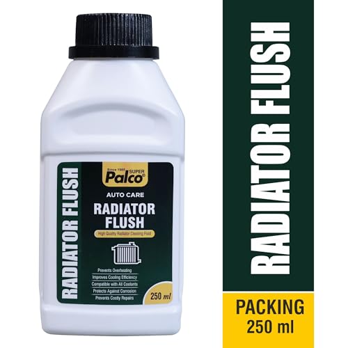 Image of PALCO Radiator Flush & Cleaner 250ml, Cleaning Fluid for Car, Truck & Tractor - Removes Rust, Scale, Lime Deposits & Sludge - Restores Cooling Efficiency - Compatible with All Coolants