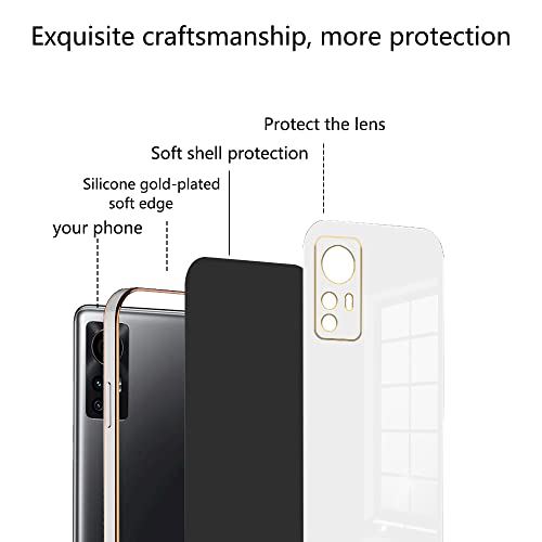 Coque blanche Redmi Note 12s souple idéale pour les sorties