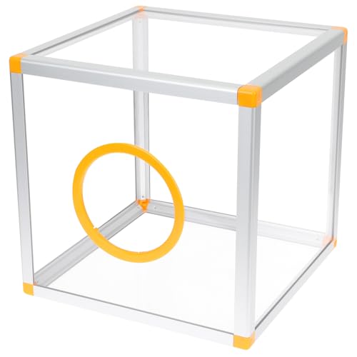 Boîte à tombola en acrylique et aluminium VICASKY pour tirages au sort sécurisés