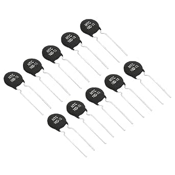 10-Pack NTC Thermistors 10 Ohm – Temperature Sensors For Appliances, Heaters & Motors - View #8