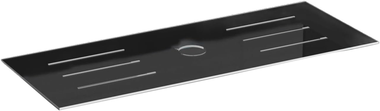 Fish Tank Cover, Aquarium Top Cover, Smooth Edges, Tank Cover with Feeding Holes, for Reptiles and Aquarium(28x7.9 Inches)