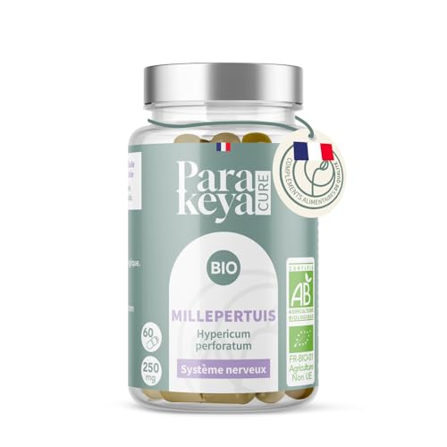 Parakeya - Millepertuis Bio 300 mg |Système nerveux | Complément alimentaire | 60 gélules
