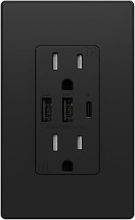 Elegrp Receptacles Electrical Tamper Resistant Screwless