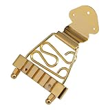 FACAIIO Cordiera trapezio per chitarra elettrica, 6 corde, modelli LP, ponte in metallo, 82,3 x 79 mm
