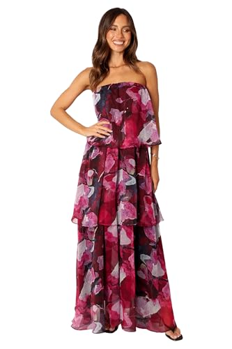 Image of Petal & Pup Women's Bloom Strapless Maxi Dress