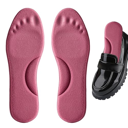 Plantillas autocalentables para zapatos, tamaño de esponja 35 – 46 | Plantillas transpirables con cojín suave, diseño antideslizante, retención de calor, ajuste cómodo, reutilizables,