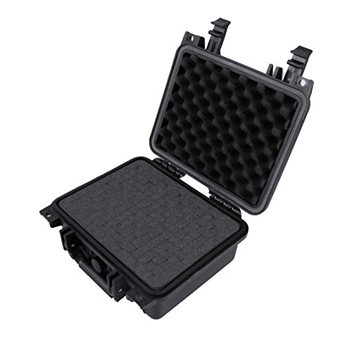 Casematix 11 Inch Airtight Camera Microphone Case Compatible With Rode Videomic Pro, Video Mic Pro R, Shotgun Condenser, Rycote Lyre, Vmpr, 3.5Mm Trs Cable And More Accessories #TOP3
