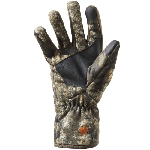 Nomad Men's Standard Harvester Nxt High Pile Fleece Hunting Glove W/Shell, Realtree Timber Camo, Small-Medium #TOP1