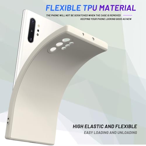 Image of for Samsung Galaxy Note 10 Plus Case White, Scratch Resistant with Soft Touch, Slim Thin Phone Cover for Samsung Galaxy Note 10 Plus