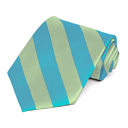Image of tiemart Men's Striped Tie Standard Length